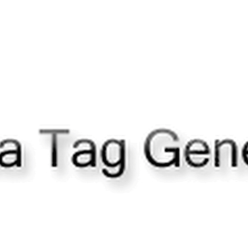 Meta Tag Generator Tool Aptech India